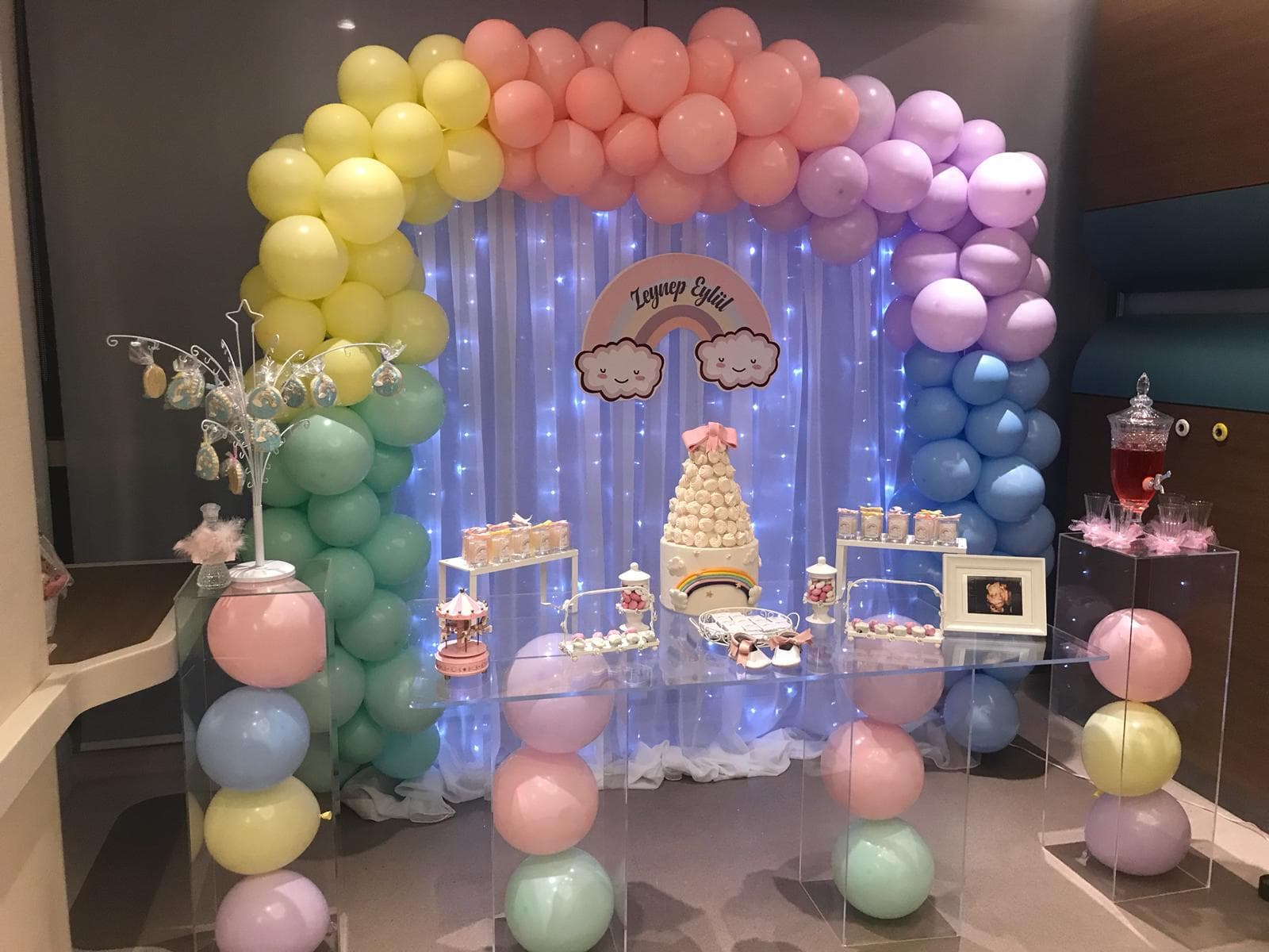 Doğum Günü - Gökkuşağı Tema