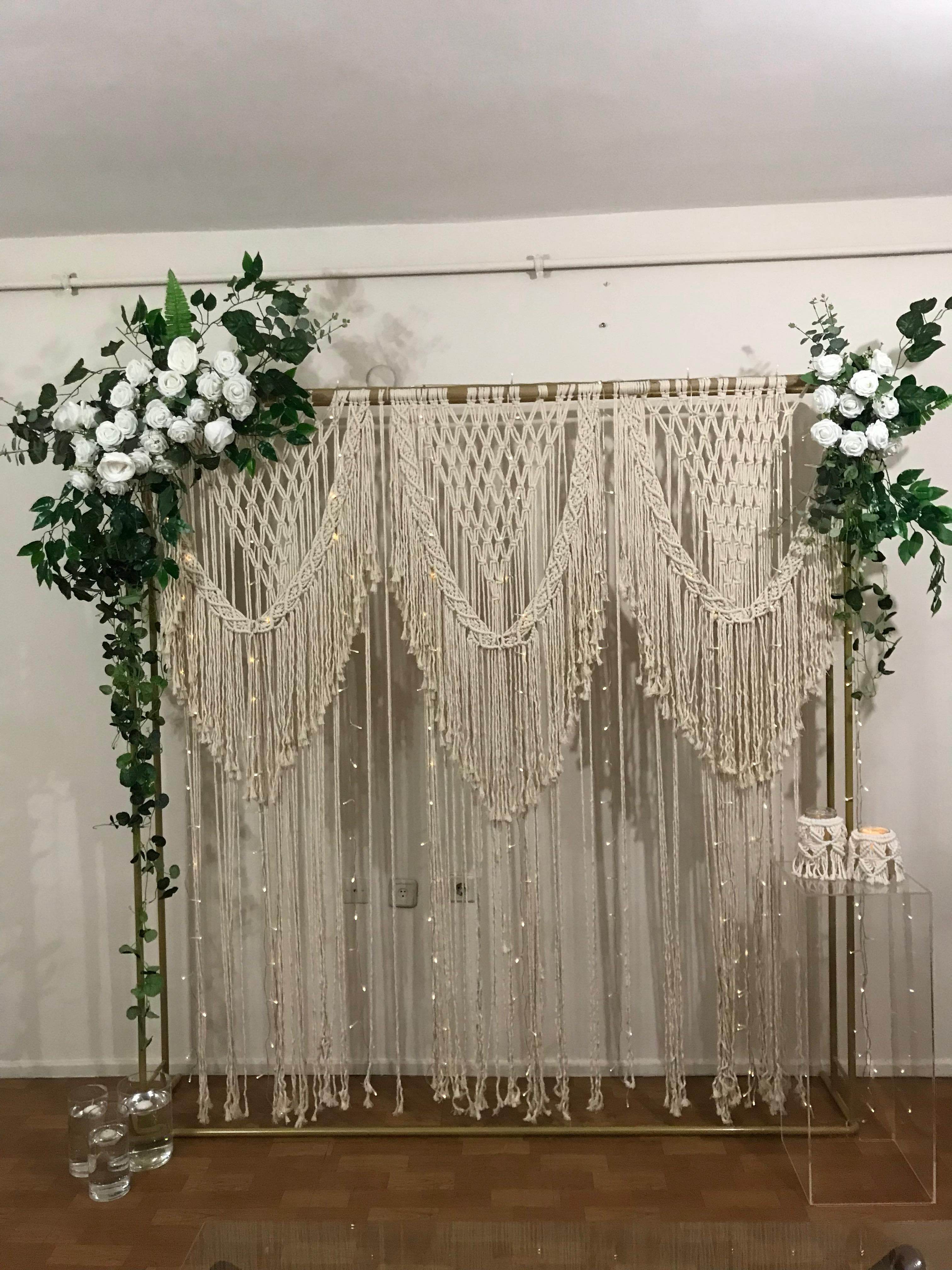 Söz Dekoru - Makrame Fon